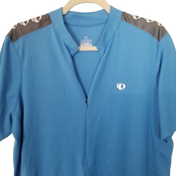 Pearl Izumi Select Series Mens L Blue Short Sleeve - Picture 2 of 7